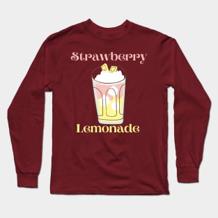 Strawberry lemonade frappe Long Sleeve T-Shirt